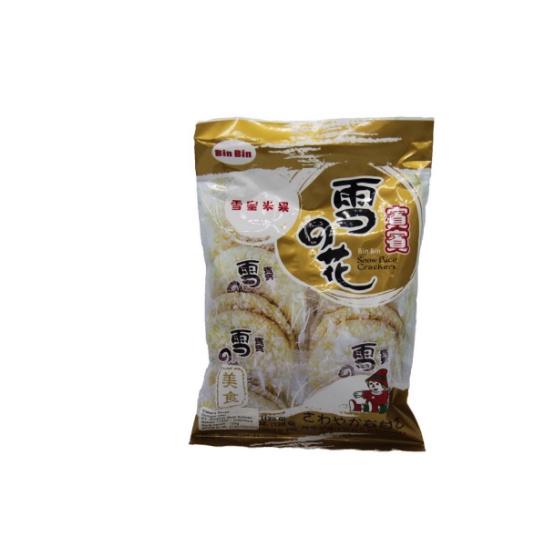 

Bin Bin Rice Crackers Snow Flavour 120gr