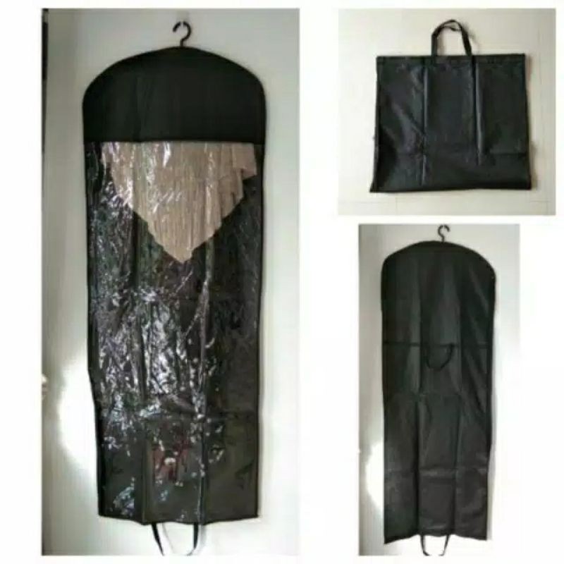 Cover/ tas gaun wedding, sarung baju pesta/pengantin