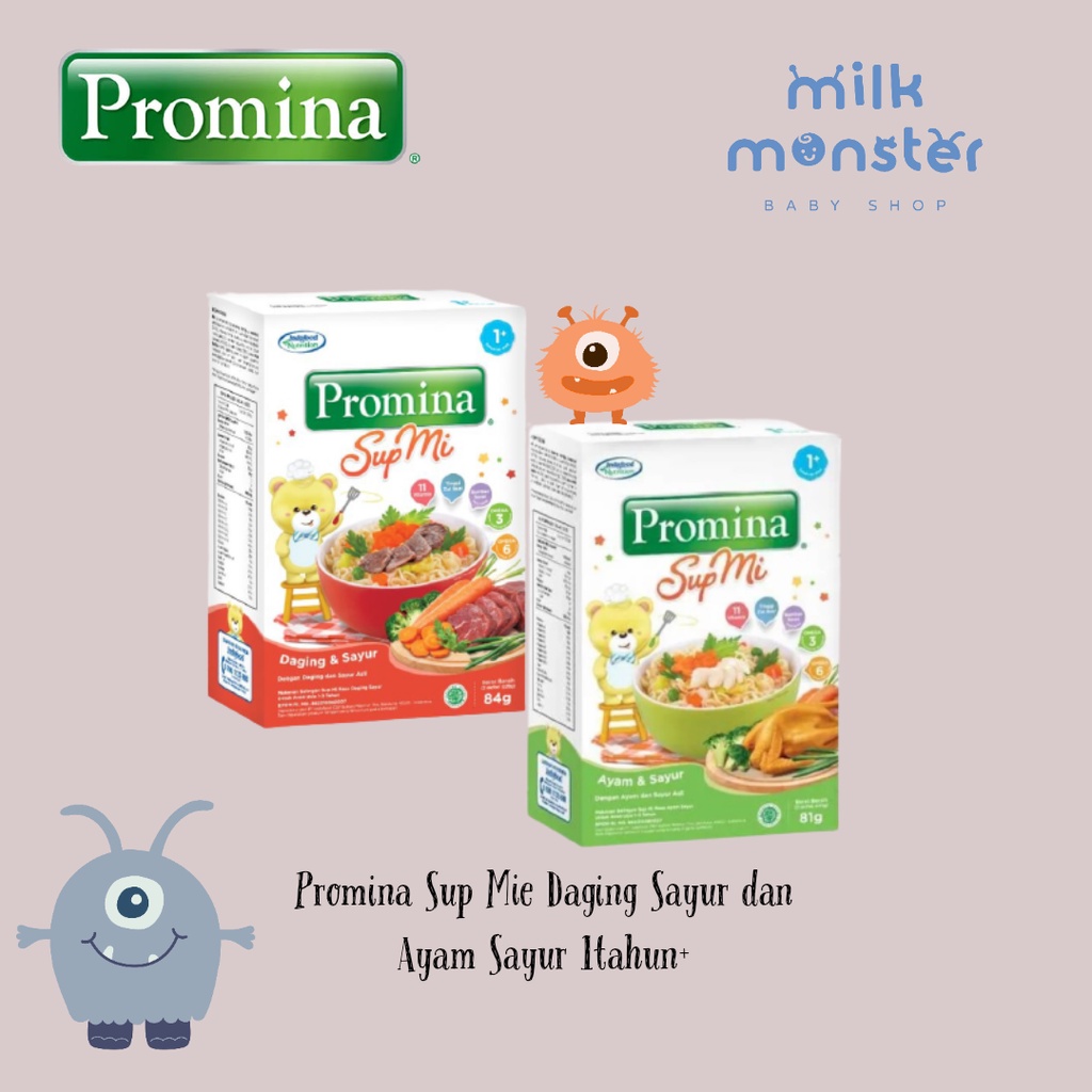 

Promina Sup Mie Daging Sayur dan Ayam Sayur 1tahun+