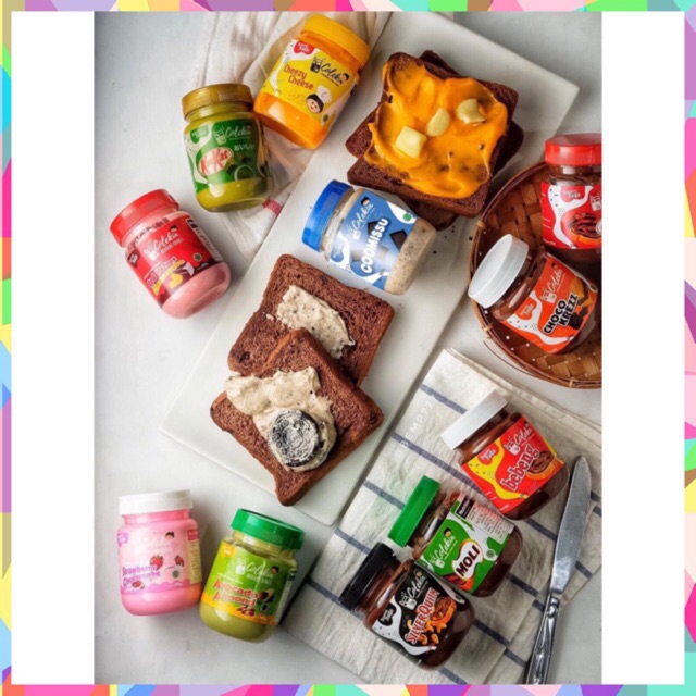 Selai COLEKIN Selai Roti Kekinian 200gram Jar OF joy