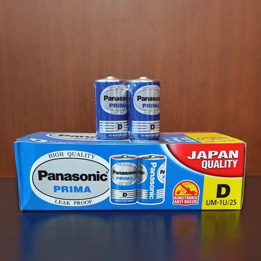 BATERAI PANASONIC BESAR PRIMA TIPE D - UM1U