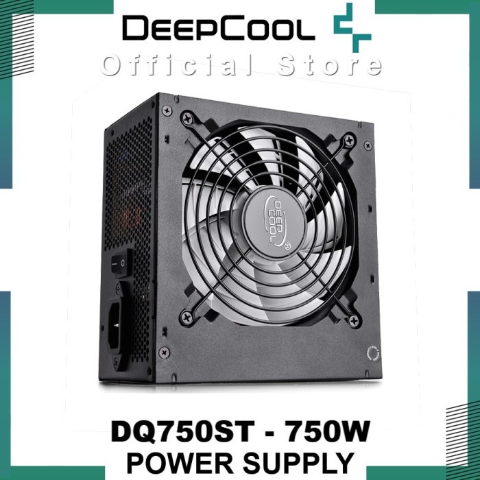 Deepcool Power Supply DQ750ST (Flat Cable) 750W 80 Gold