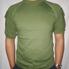 Kaos Tactical Pendek Polos Krem Milo, Abu, Hijau Army Katun Combed 20s