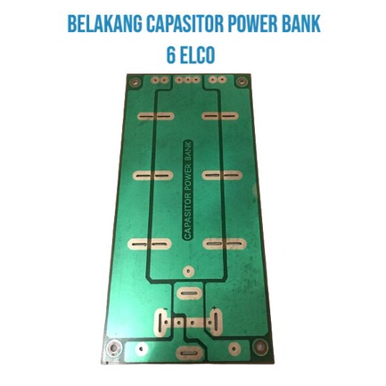 PCB CAPASITOR POWER BANK 6 ELCO PSU 6 ELCO