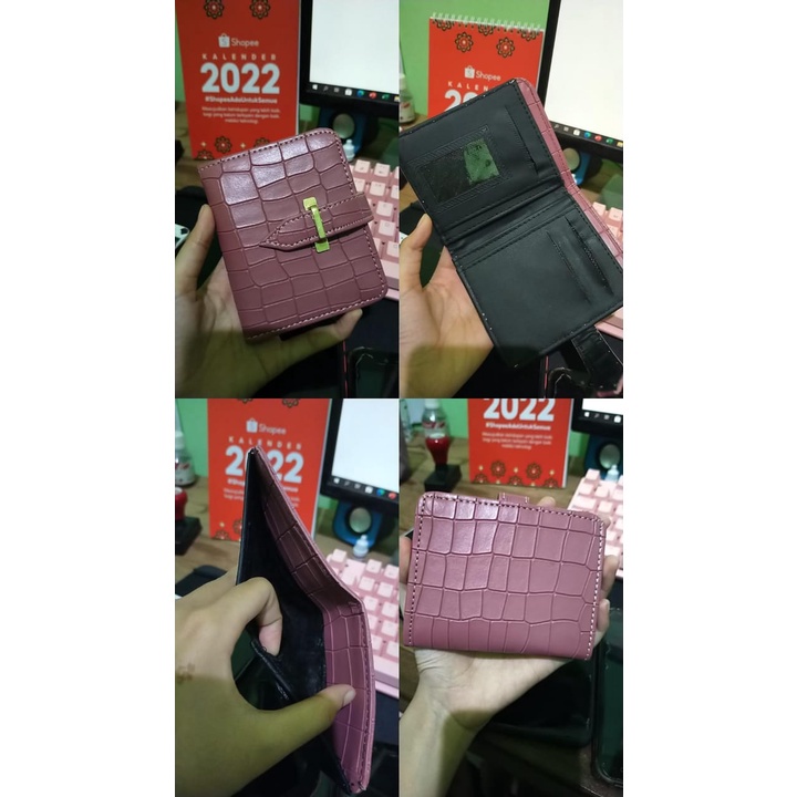 TSK - Dompet Lipat Wanita Croco Murah