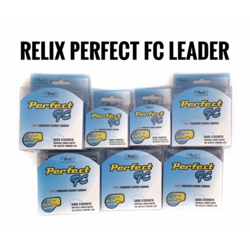 Senar Leader Relix Perfect Fc 100% Fluro Carbon