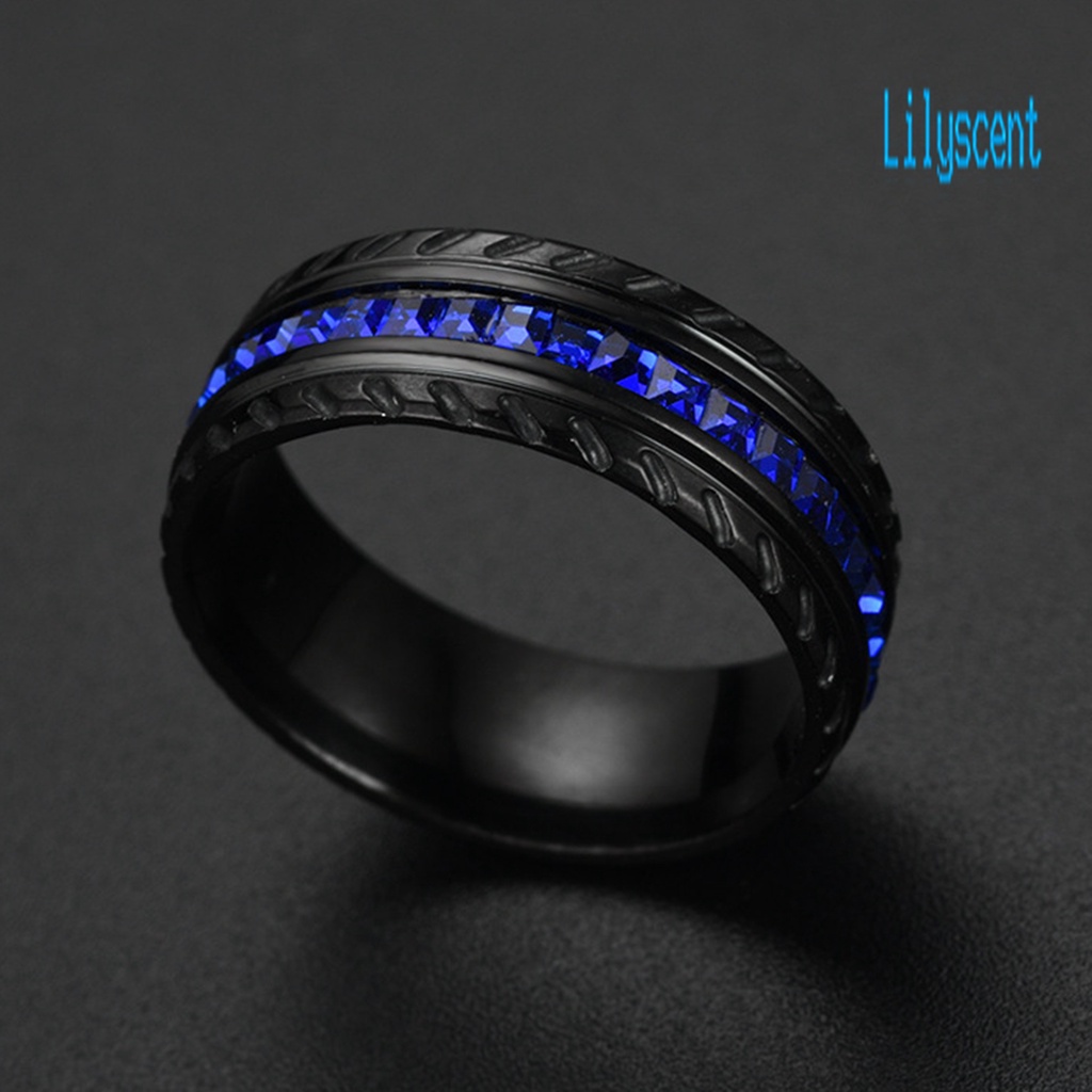 Cincin Bentuk Roda Fidget Untuk Pria Dan Wanita