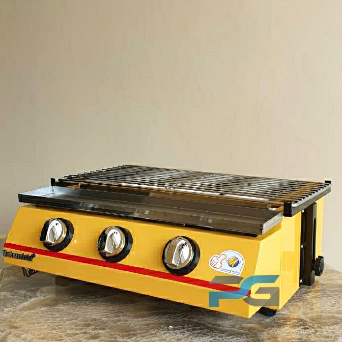 Panggangan Sosis / Griller / Roaster "Matsunichi" 3 Tungku