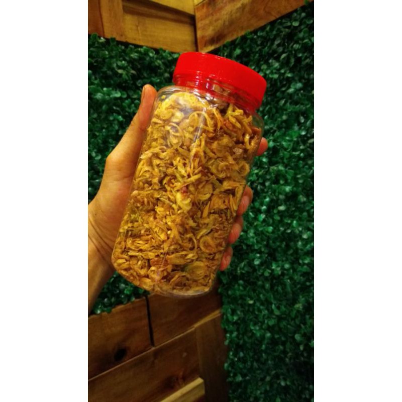 

Bawang Goreng Sumenep Murni Asli Tanpa Campuran Kemasan Toples 120gr , 200gr , 220gr