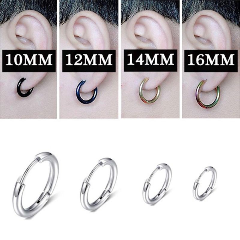 ANTING HOOPS RING KOREA TINDIK