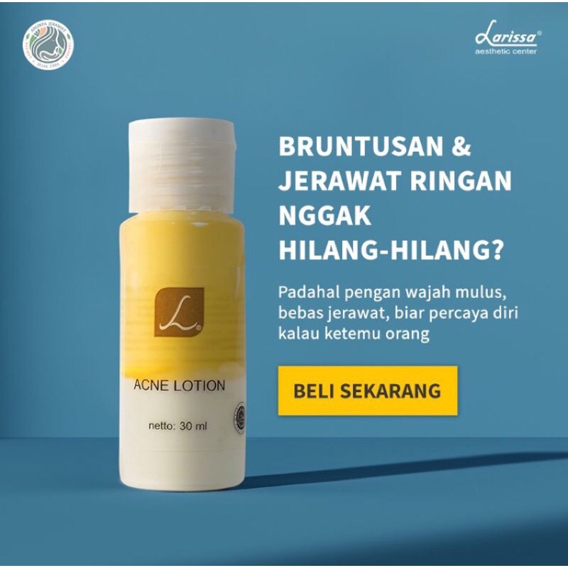 Jual Larissa Acne Lotion (Obat Jerawat) Shopee Indonesia
