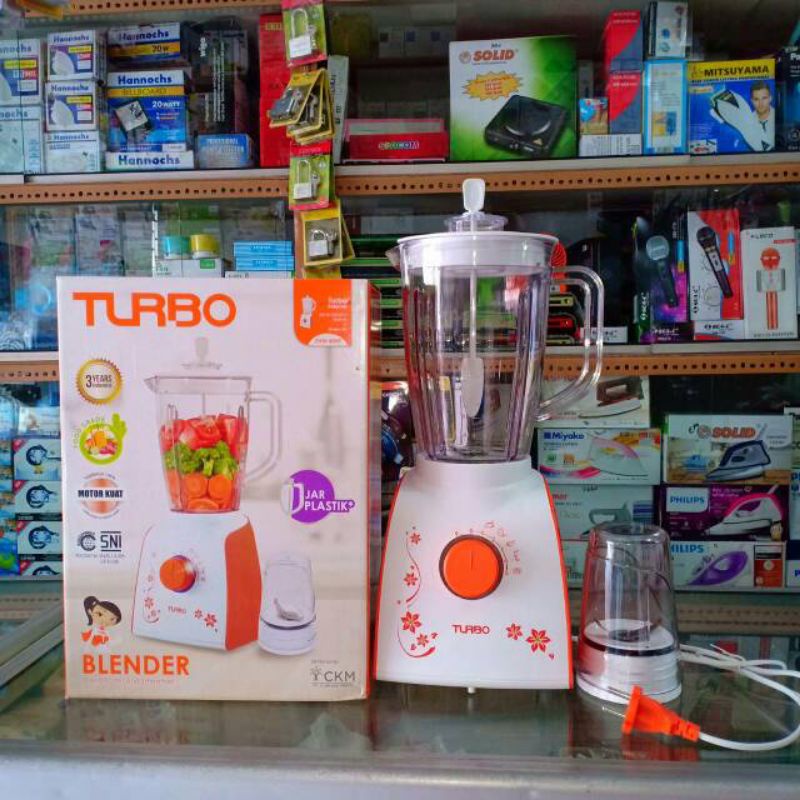 Blender TURBO Philips Gelas Mika 8099