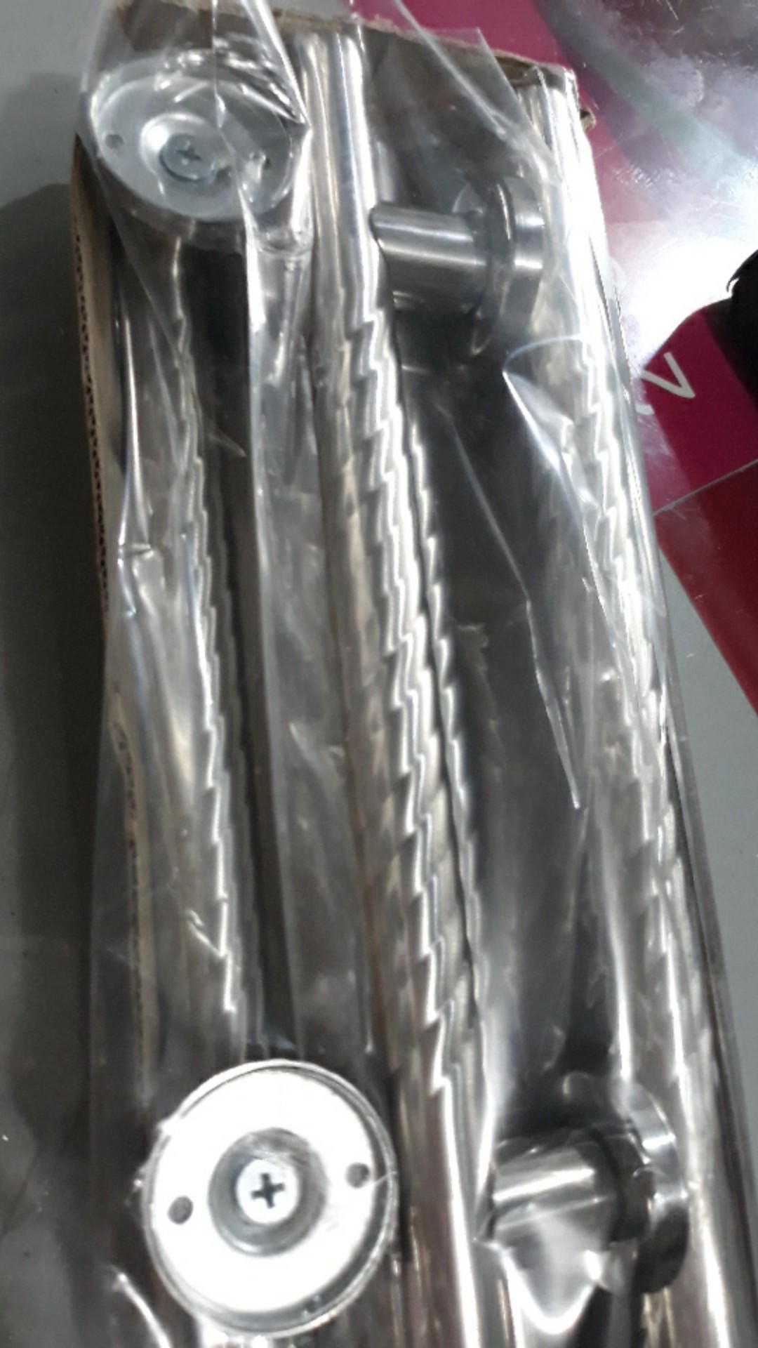 Handle Pintu Kupu Tarung Minimalis Door Pull Stainless 25 Cm Bulat Ulir Gagang Pintu Tarikan Pintu