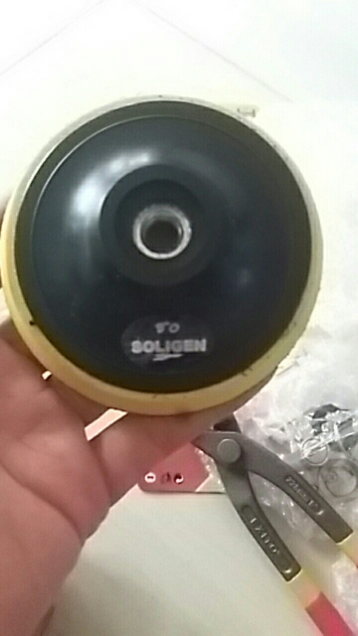 Tatakan Amplas Velcro 4 Inch Bio Soligen