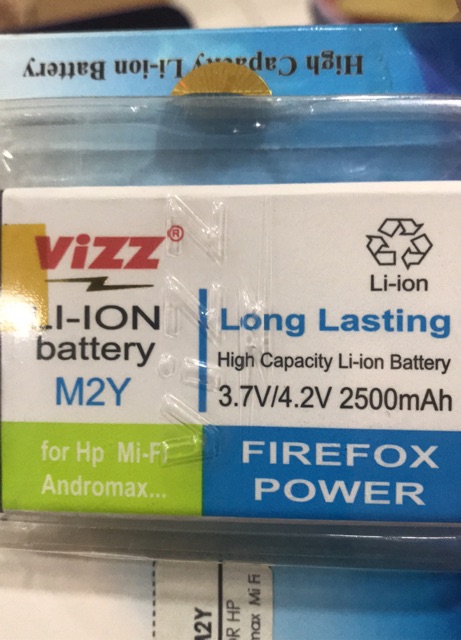 Vizz Baterai Original Vizz M2Y Andromax MiFi Double Power