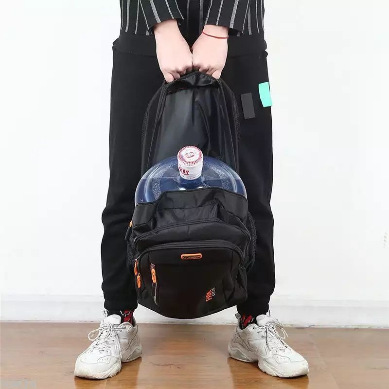 Tas Ransel Fashion Tas Ransel Pria kerja Tas Ransel Besar Bisa Masuk laptop