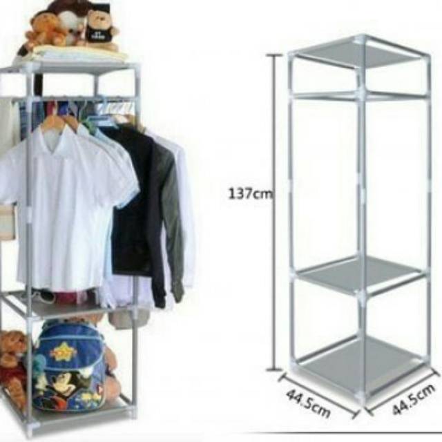 Rak Baju Gantung Serbaguna - Rak Boneka - Rak Sepatu