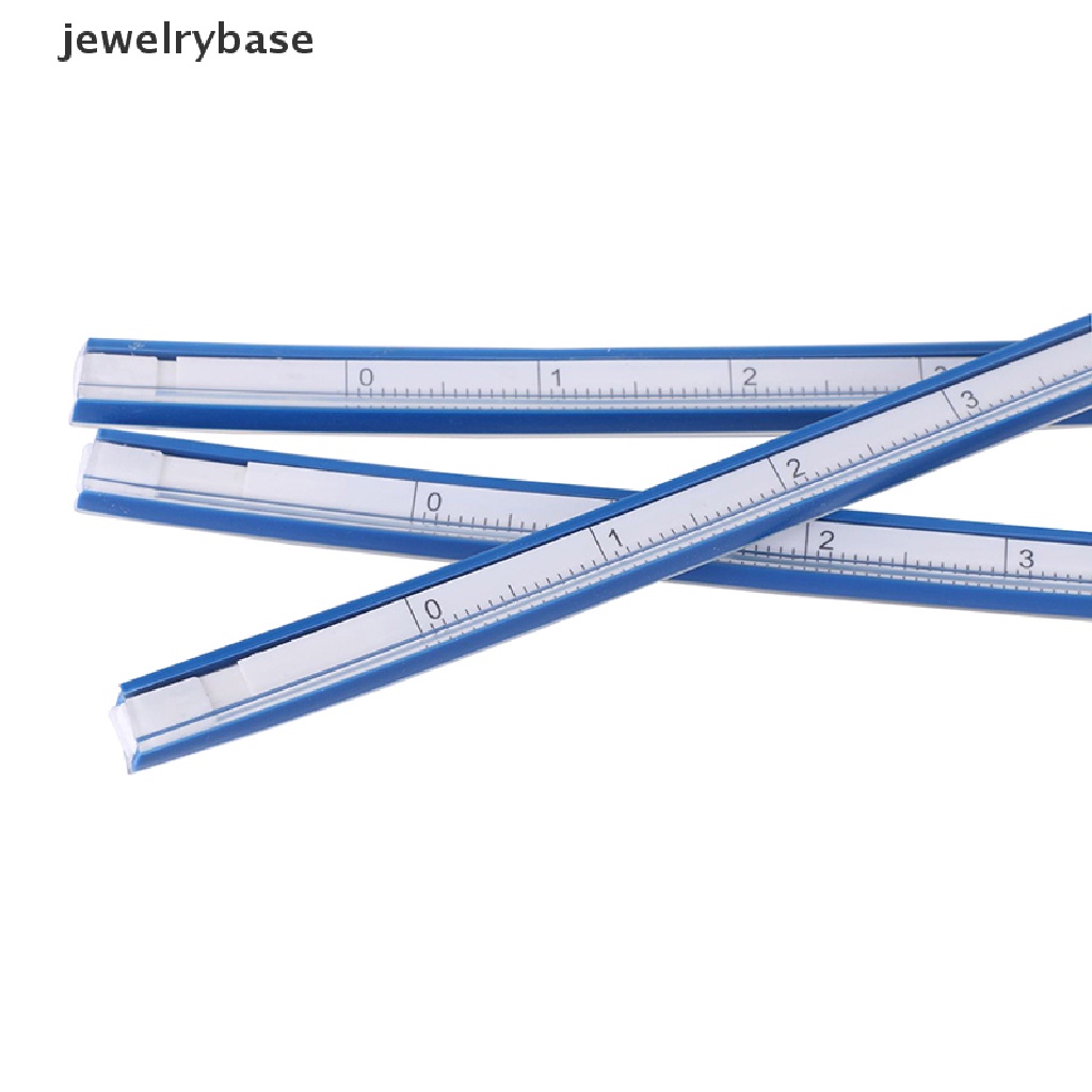 (jewelrybase) Penggaris Lengkung Flexible 30cm Bahan Plastik Vinyl Untuk Menggambar