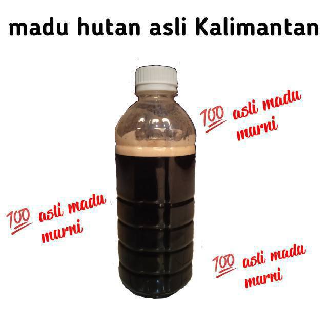 

madu murni asli dari hutan Kalimantan 500 gr