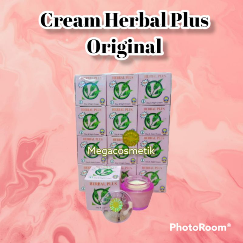 [ ECER ] CREAM HERBAL PLUS ORIGINAL TUTUP TIMBUL / CREAM HERBAL