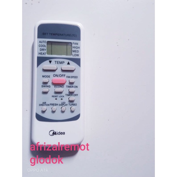 REMOT AC midea