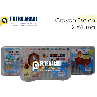 

Crayon Eselon Oil Pstel 12 Warna