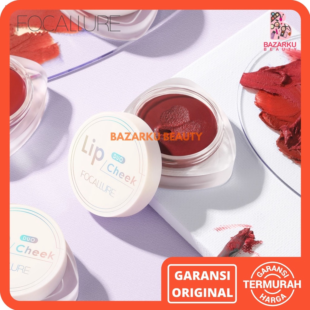 Focallure Dual Muse Lip And Cheek Duo 2IN1 Focallure Lip Mud Focallure Lip Clay Focallure Lip Cheek Focallure Lip Balm Focallure Focallur Fucallure Focalure Foccalure