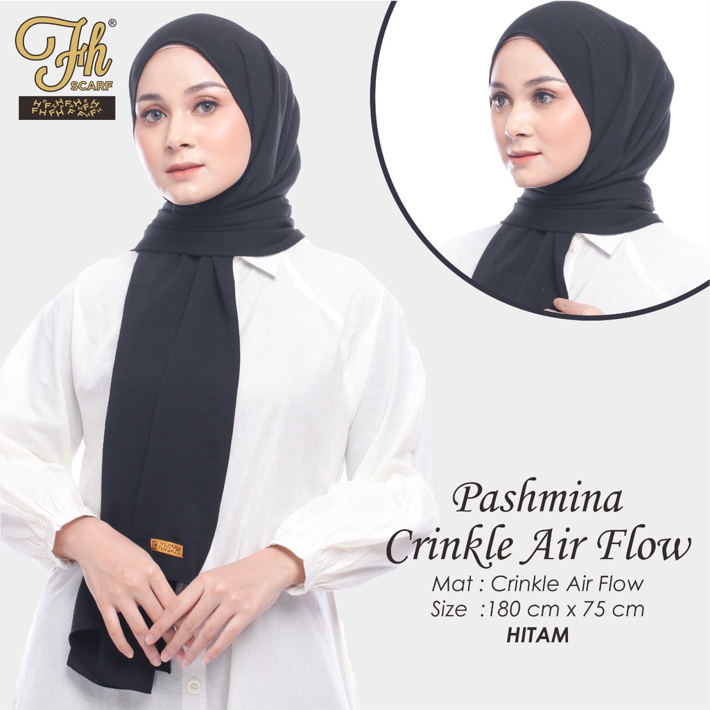 Hijab Pashmina Crinkle Airflow Part 1