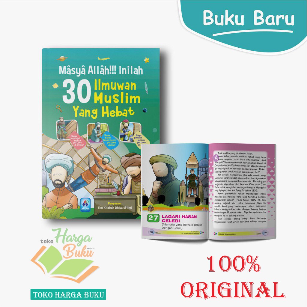 Foto Masya Allah inilah 30 Ilmuwan Muslim Yang Hebat - Pustaka Arafah
