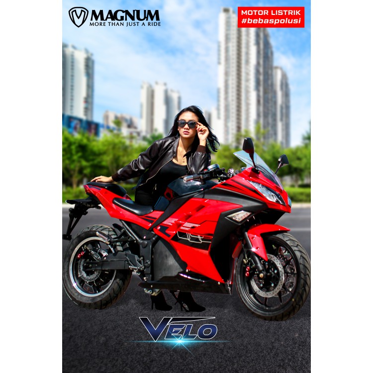 Sepeda Motor Listrik Magnum Velo Shopee Indonesia