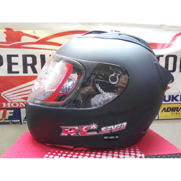 OFC Helm KYT Fullface RC 7 BLACK DOFF