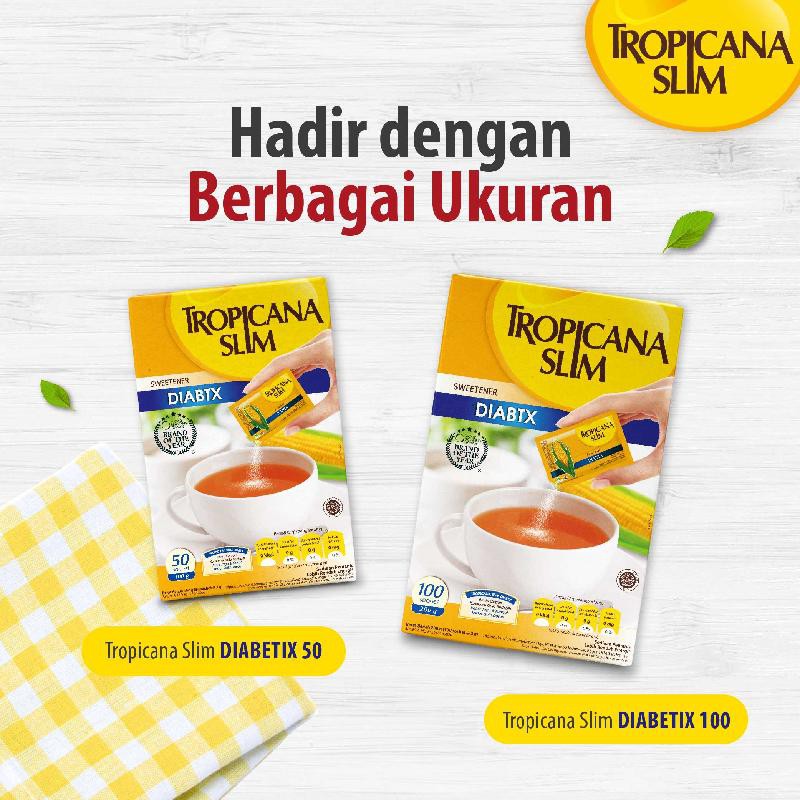 

TROPICANA SLIM Sweetener Diabtx All Varian [Pemanis Bebas Gula..Pemanis untuk Diabetes..Atur Kadar Gula]