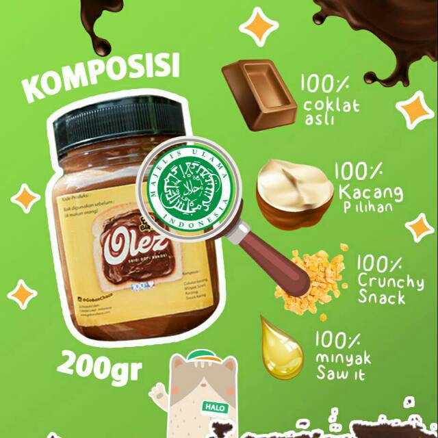 

Selai cokelat kacang (+crunchy)