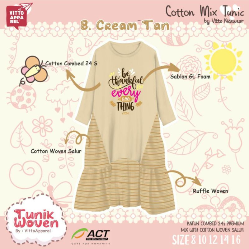 Tunik Woven by vitto