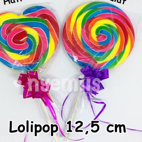 

[Best terlaris] ➺ Permen lolipop besar 12,5cm candy lollypop bulat dan hati ←➫ (Murah Banget)