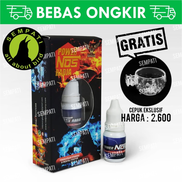 Vitamin Burung - Radja - Power Nos Vitamin Burung Power Nos Radja Penggacor Murai Pwnrj