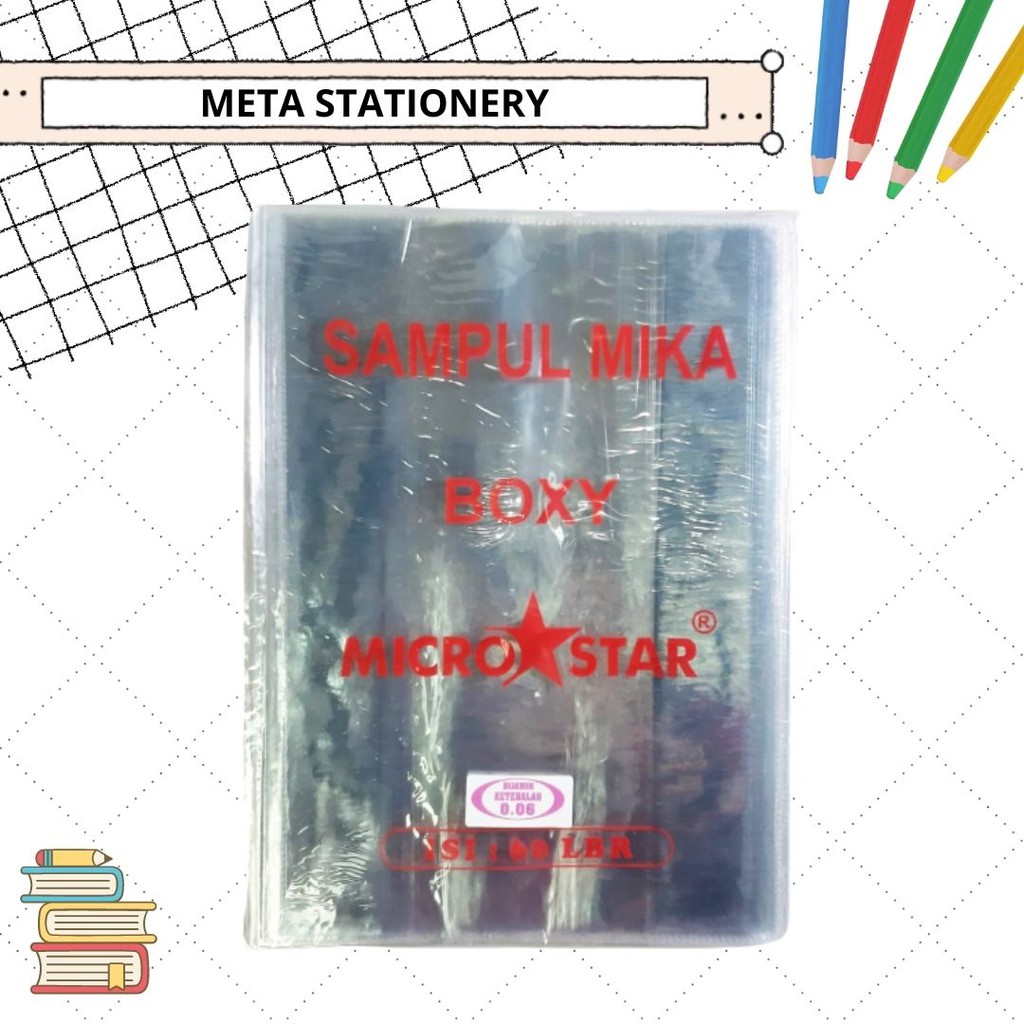 

Sampul Buku / Sampul Mika Bening / Sampul Boxy Micro Star