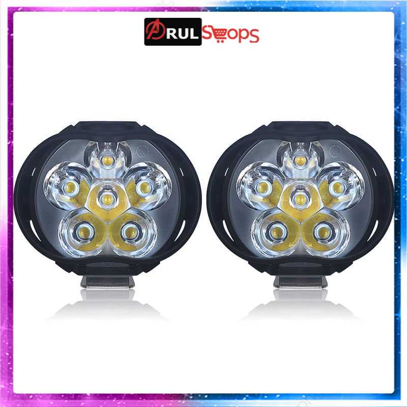 TaffLED Lampu Tembak Motor LED High Beam 1000 Lumens 2 PCS - U5