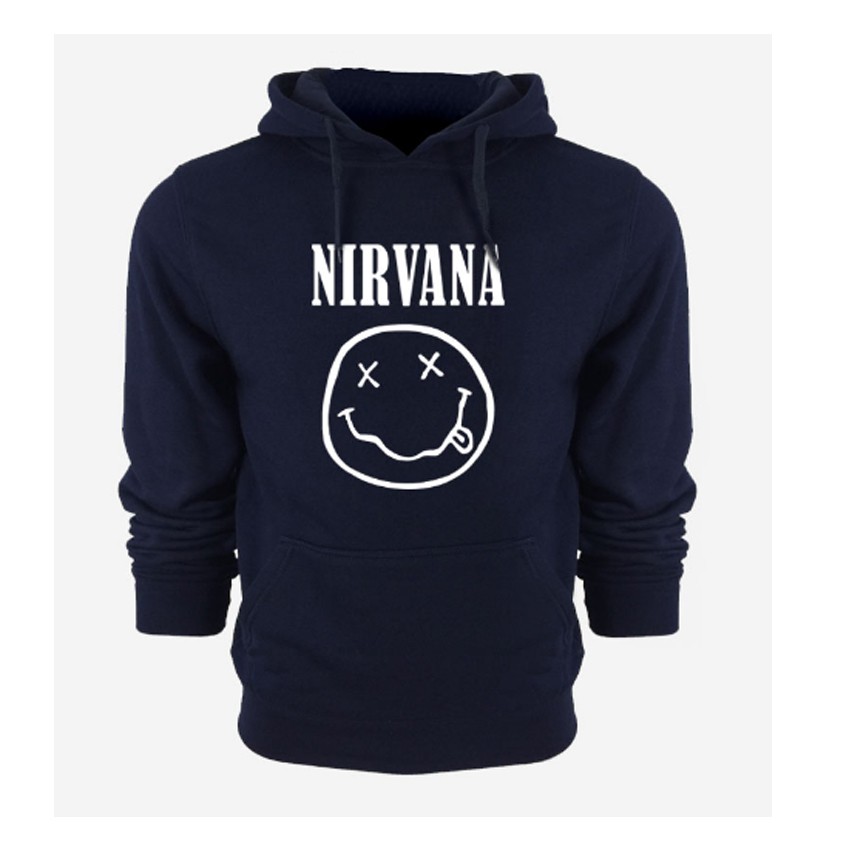 Mother Bless Store Hoodie Distro Nirvana USA White - Premium High Quality