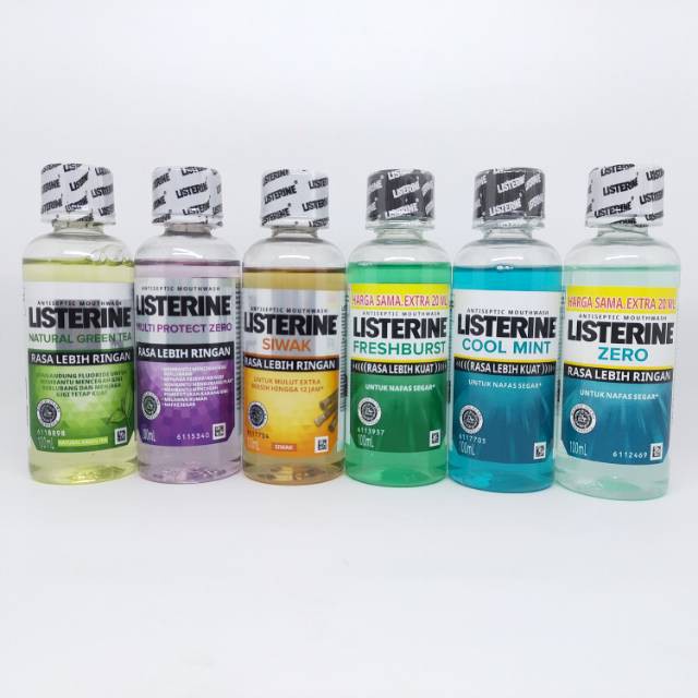 ✨LACIKOSME✨ LISTERINE ANTISEPTIC MOUTHWASH - OBAT KUMUR ANTISEPTICK FRESH