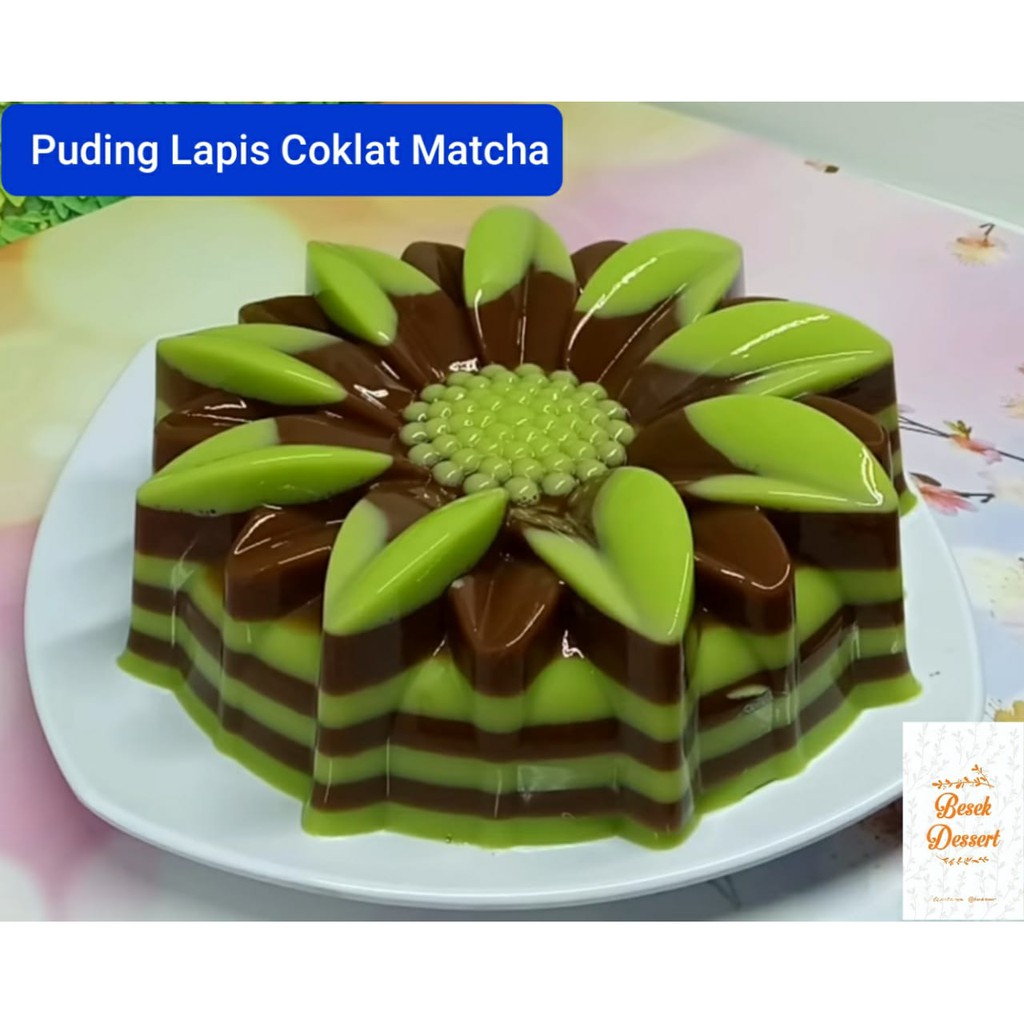 

Puding Lapis Coklat Matcha Cinere Depok