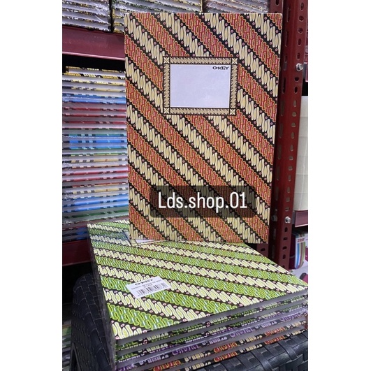 

Buku Folio Akuntansi Hardcover Okey 100lbr (per pak isi 5)
