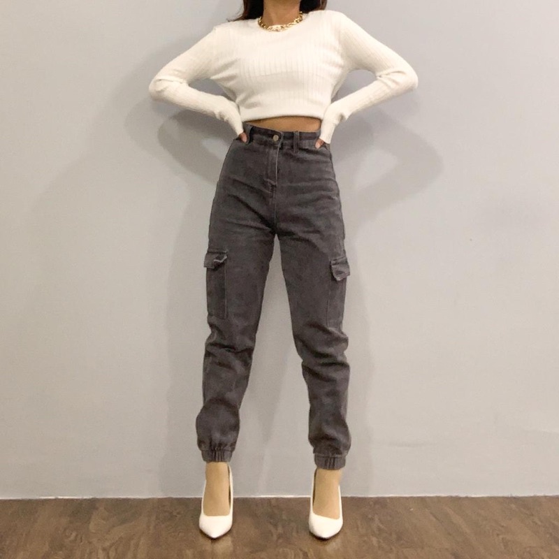 [LUXE.DLABEL] - E19 Jeans | Celana panjang Highwaist wanita Jeans import premium Jeans wanita polos ripped jeans High waist jeans wanita bkk Skinny Jeans High waist Baggy jeans Wideleg Jeans Kulot jeans Boyfriend jeans Wanita Kargo Jeans