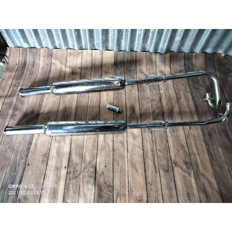 Knalpot Bebek Grand Astrea Supra Series C Honda Win Knalpot Grand Knalpot C70