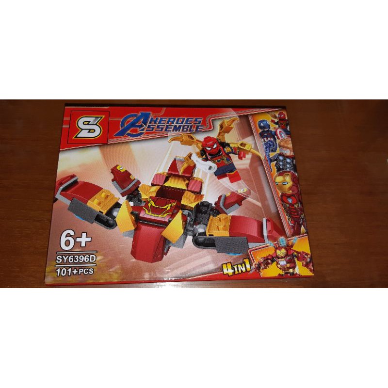 BRICKS SY6396D ASSEMBLE HEROES