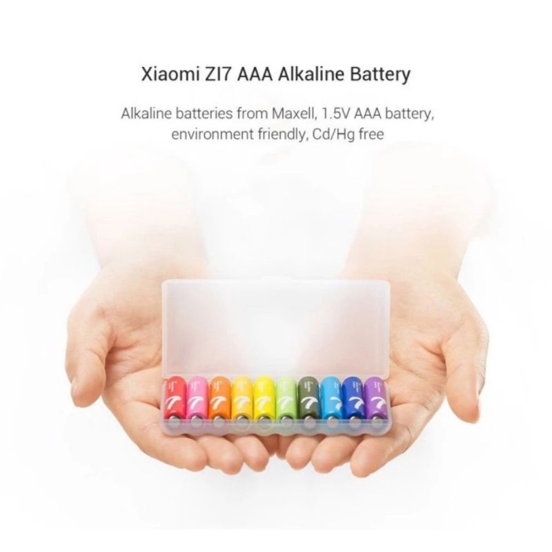 MI Rainbow Baterai Zi5 Zi7 battery alkaline