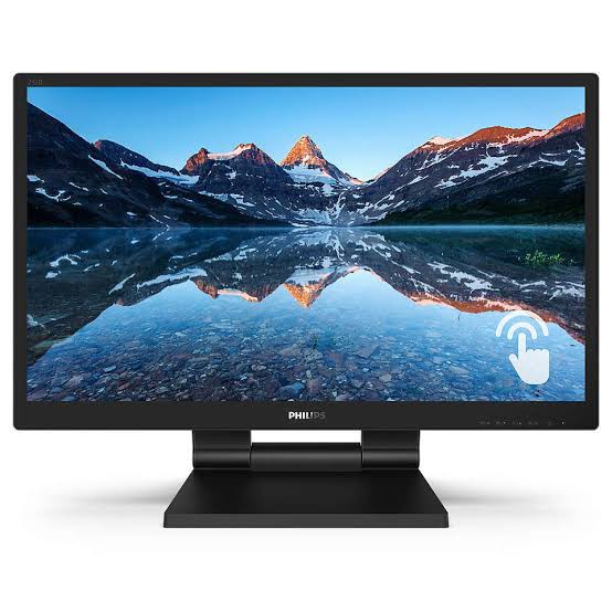 MONITOR LED PHILIPS 23.8&quot; TOUCHSCREEN 242B9T RESOLUSI 1920 x 1080