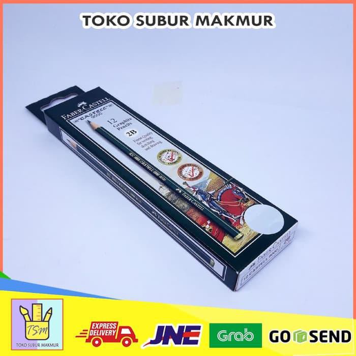 

[1 LUSIN] PENSIL 2B FABER CASTELL
