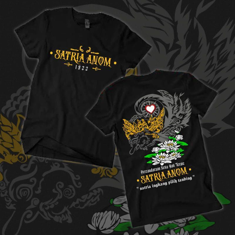 Kaos PSHT Satria Anom Kaos Terate Satrio Anom