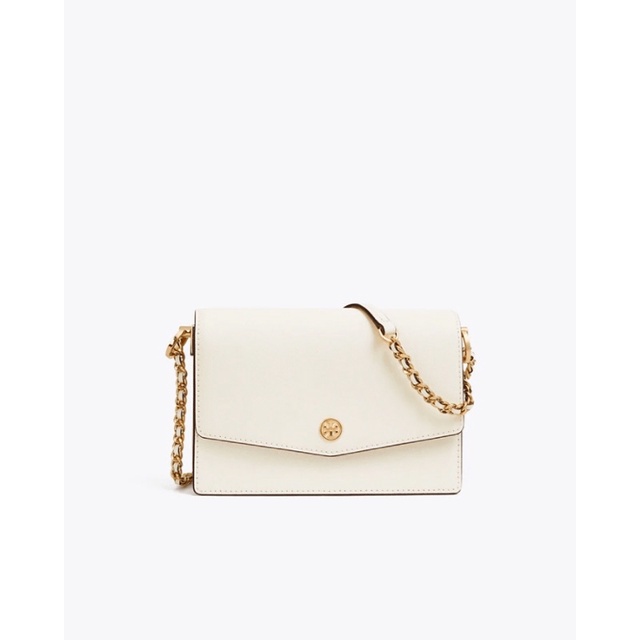 Tory Burch Robinson Convertible Mini Shoulder Bag Birch TB 899